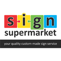 Coming Soon - Sign Supermarket - Easy To Run image