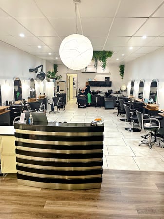 Longstanding Hair Salon with Staff in Place, Loyal Client Base, and Additional Beauty Rooms