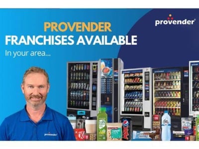 21052 PREMIUM VENDING FRANCHISE FOR SALE MODBURY. PRIME SITES, FULL TRAINING image
