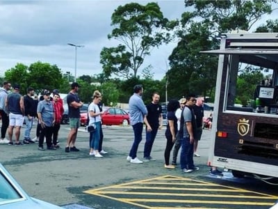 For Sale Dual Mobile Coffee Vans High Profit Low Hours Carlingford Sydney image