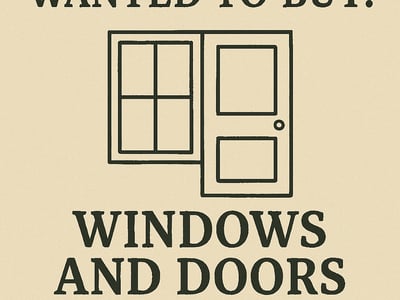 WANTED: Windows and Doors Services in Australia - Buyer Ready image
