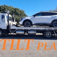 Tow Truck with  13 TILT plates. image
