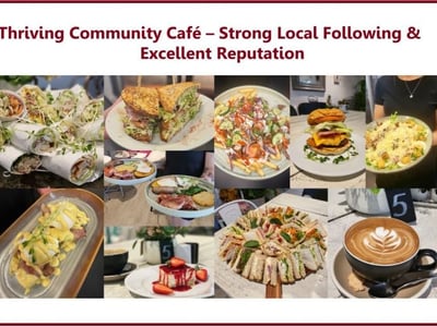 Thriving Community Cafe Strong Local Following & Excellent Reputation image