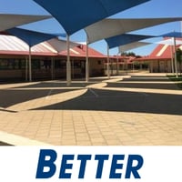 SHADE SAILS - LANDSCAPING - LIGHT CONSTRUCTION image