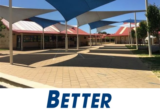 SHADE SAILS - LANDSCAPING - LIGHT CONSTRUCTION