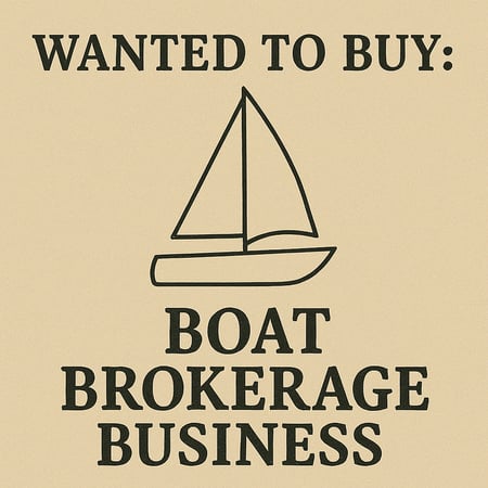 WANTED: Boat Brokerage Business in Australia - Buyer Ready