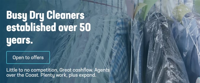 Busy Dry Cleaners & Alterations - established over 50 years, same location