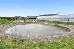 Land base aquaculture facility and marine lease