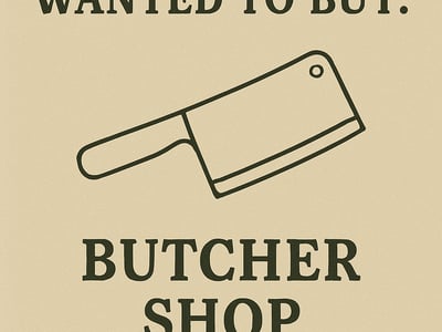 WANTED: Butcher Shop in Australia - Buyer Ready image