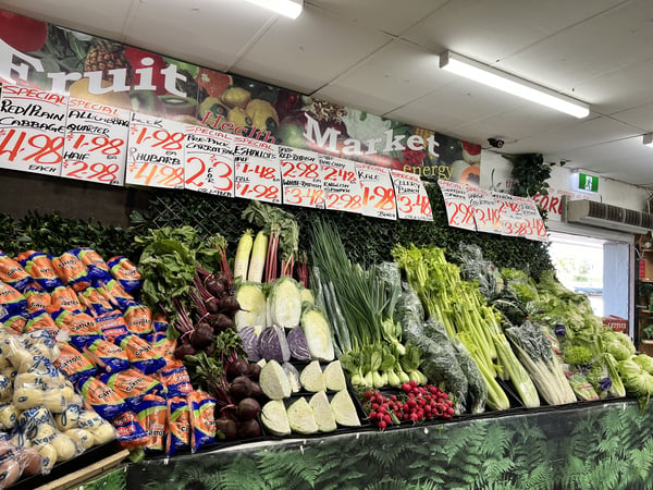 Busy Fruit and Vegetable Store - Toukley, NSW