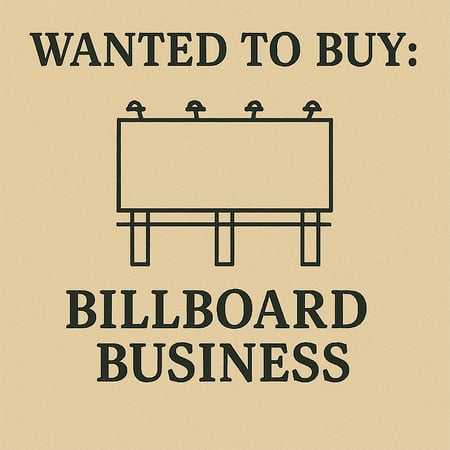 WANTED: Billboard Business in Australia - Buyer Ready