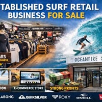 Established Coastal Surf Retail Business 46 Year Legacy | Retail + Online image