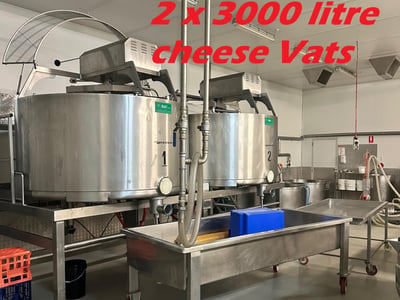 Complete Cheese manufacturing plant. Includes Freehold. image
