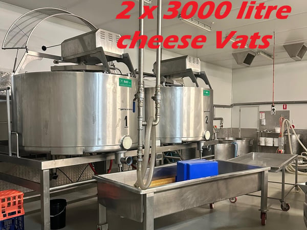 Complete Cheese manufacturing plant. Includes Freehold.