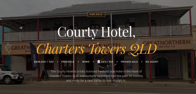 Fully Licensed Freehold Pub-Hotel with $1.1M+ Turnover, Bar, Bistro, and Massive Gaming Growth Upside. 34% normalised ROI
