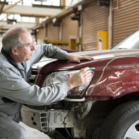 AUTO PANEL BEATERS SMASH REPAIR WORKSHOP JUST OFF FREEWAY image