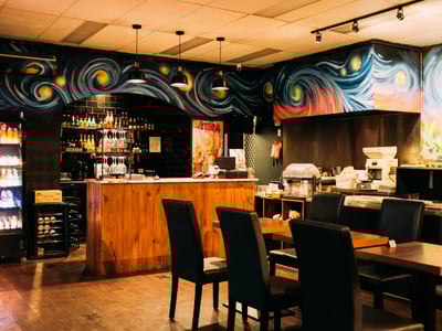 Modern Japanese Restaurant with Sake Bar High Foot Traffic Location, Strong Lease Terms, and Staff in Place image