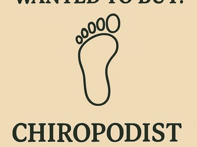 WANTED: Chiropodist in Australia - Buyer Ready image