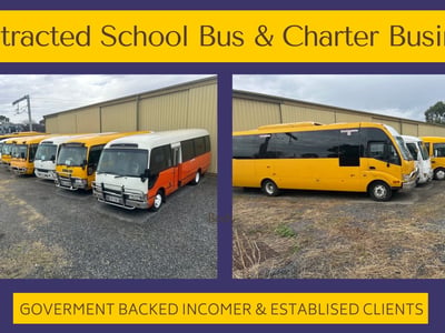 Contracted School Bus & Charter Transport Business image