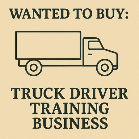WANTED: Truck Driver Training Business in Australia - Buyer Ready