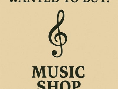 WANTED: Music Shop in Australia - Buyer Ready image