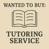 WANTED: Tutoring Service in Australia - Buyer Ready image