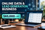 Online Lead Generation & Data Business — AI Integrated, Low Overheads, Growth Potential