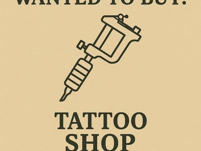 WANTED: Tattoo Shop in Australia - Buyer Ready image