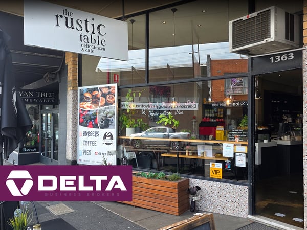 The Rustic Table - Camberwell\'s Beloved Local Cafe for sale