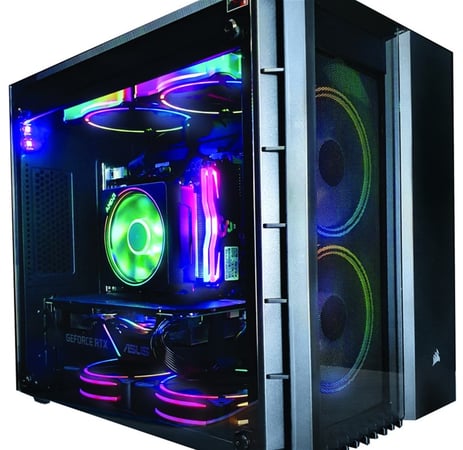 High-quality retail computer repair and sales-busy location