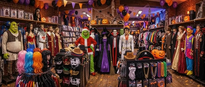 Established Costume Retail & Inventory Business - PF1609