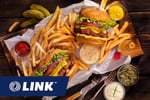 Established Gourmet Burger Restaurant & Freehold