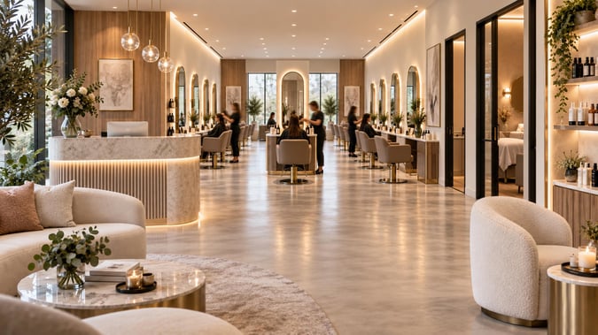 A HAIR & BEAUTY SALON WITH INCOME ALREADY FLOWING  AND ROOM TO GROW