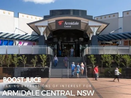 Taking Expressions For Interest - Boost Juice Armidale Central, Nsw