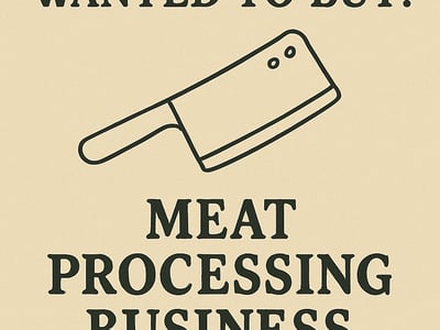 WANTED: Meat Processing Business in Australia - Buyer Ready image