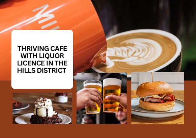 Thriving Cafe with Liquor Licence & Growth Potential
