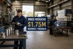 PRICE REDUCED - Brisbane Steel Fabrication & Machining Business with Freehold