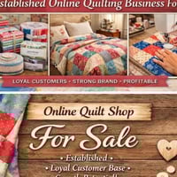36517 Premium Quilting Fabric E-commerce Business - Loyal Customers image