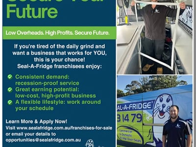 Mobile Commercial and Domestic Fridge Seal Business Opportunity - Queensland image