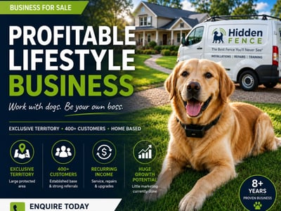Photo of Flexible Lifestyle Business Exclusive NSW Pet Containment Territory