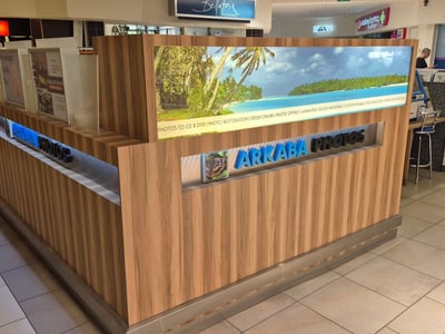 Busy Photographic shop in popular Shopping Centre image