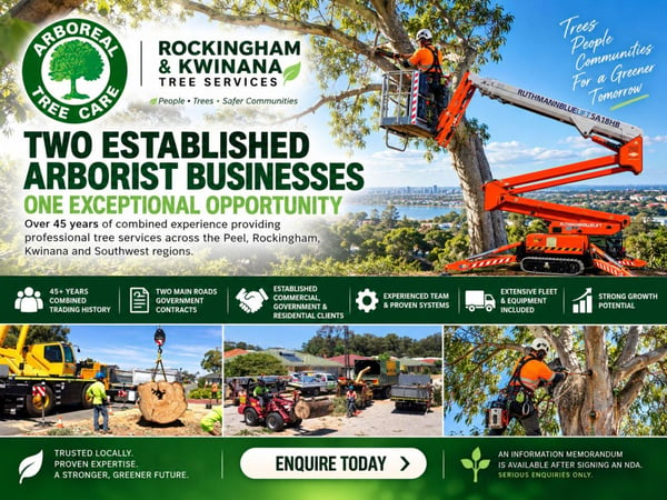 Two Long-Established Arborist Businesses with Strong Cashflow & Major Contracts primary image