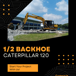 CAT 120 1/2 Backhoe