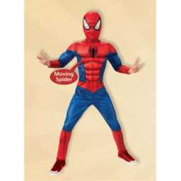 Rubie's-Spider Man Deluxe Lenticular Costume