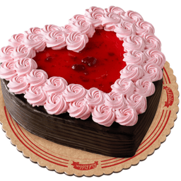 Chocolate Strawberry Romance Cake