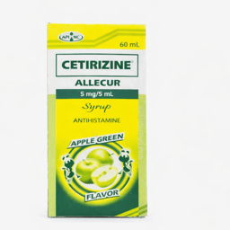 Allecur Cetirizine Syrup 5mg 60ml Apple