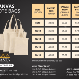 Canvas Tote Bags