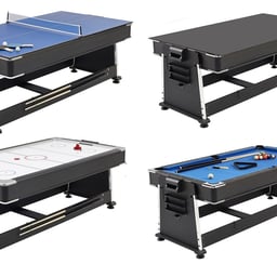 4 IN 1 MULTI GAMES LUXURY ROTATIONAL TABLE