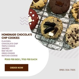 HOMEMADE CHOCOLATE CHIP COOKIES