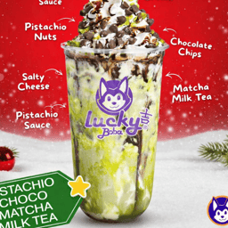 PISTACHIO CHOCO MATCHA MILK TEA
